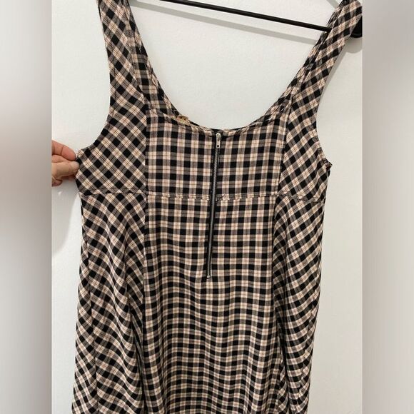 Barlow plaid mini midi dress - Picture 5 of 6